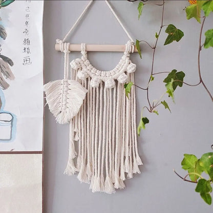 Mini Macrame Wall Hanging Tapestry Ornament