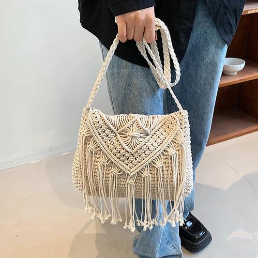Fashion Travel Macrame Bag