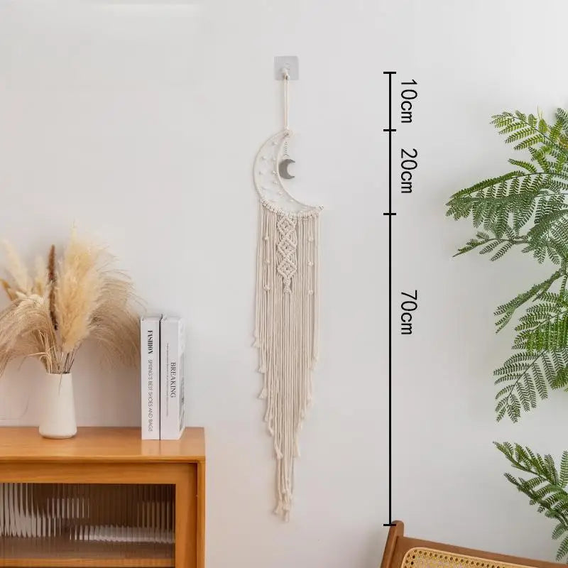 Asteroids Macrame Dream Catcher Wall Hanging