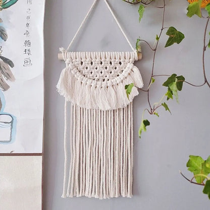 Mini Macrame Wall Hanging Tapestry Ornament