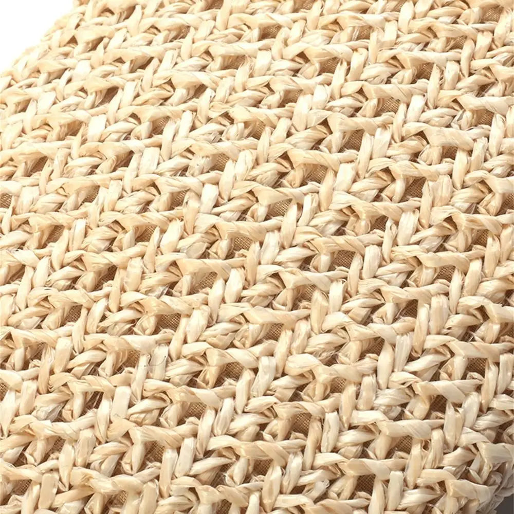 Grass Braided Macrame Bag