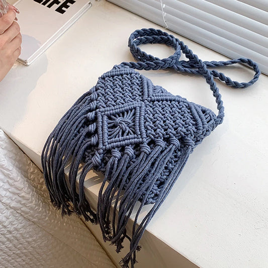 Small Women's Bag Macrame