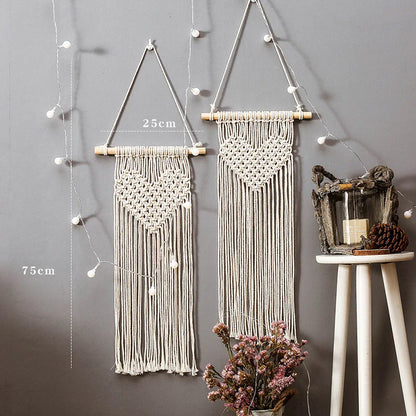 Mini Macrame Wall Hanging Tapestry Ornament