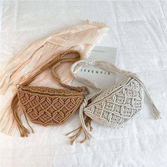 Female Summer Beach Macrame Bag