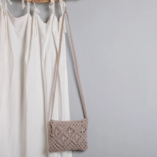 Spring Summer Macrame Bag