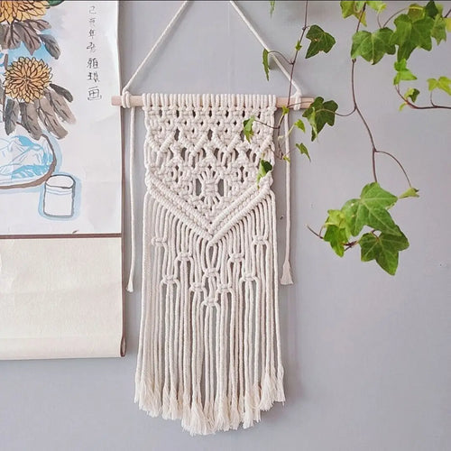Mini Macrame Wall Hanging Tapestry Ornament