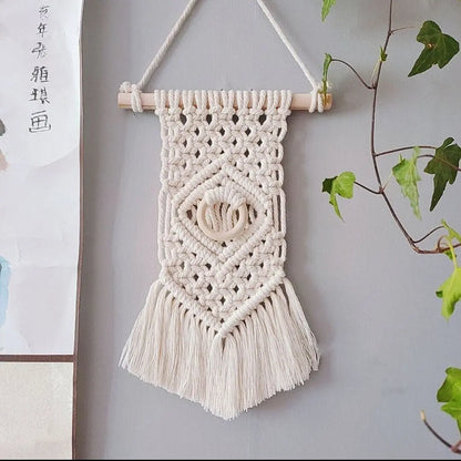 Mini Macrame Wall Hanging Tapestry Ornament